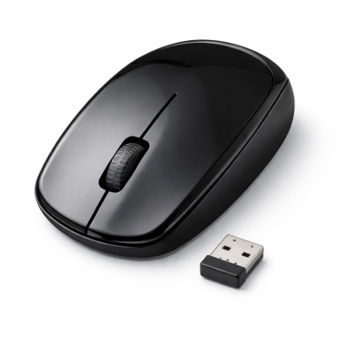 Black 2.4GHz Wireless Mouse