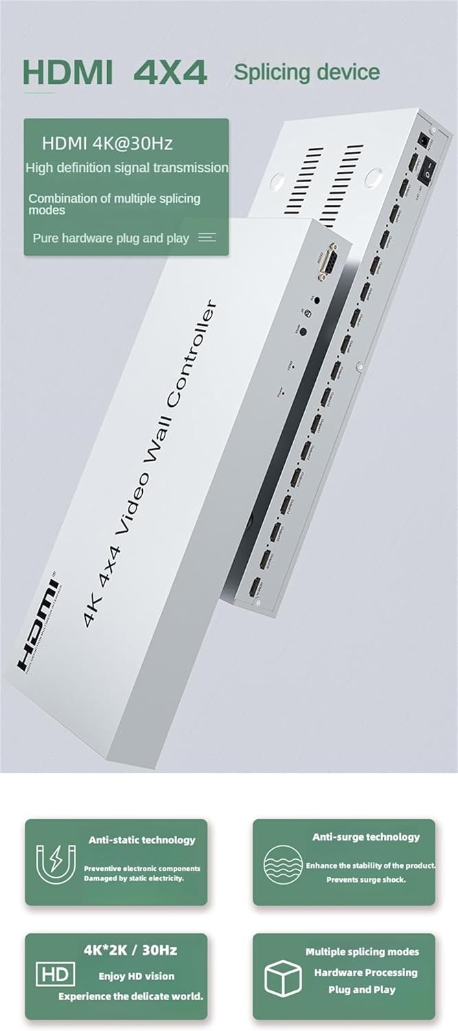 4K 4X4 VIDEO WALL CONTROLLER - Image 2