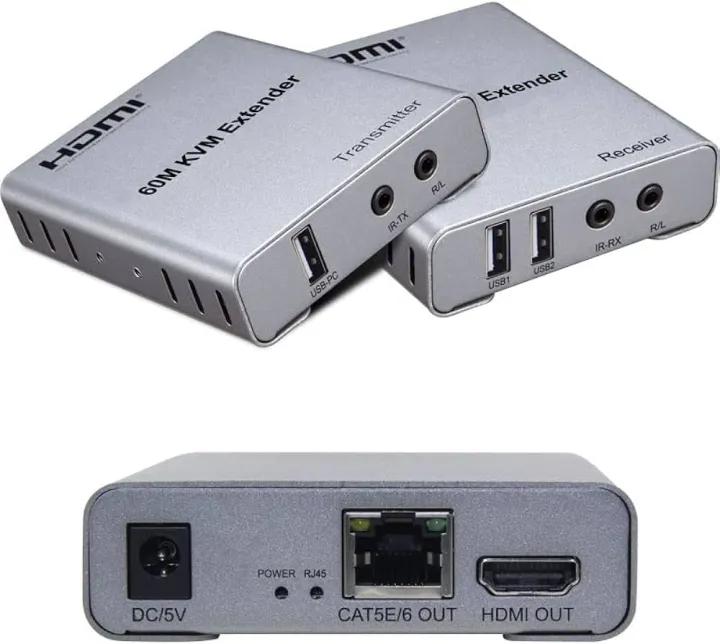 HDMI 60METER KVM EXTENDER WITH AUDIO