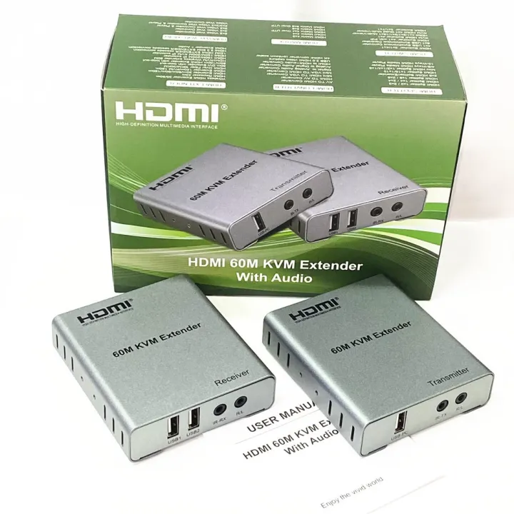 HDMI 60METER KVM EXTENDER WITH AUDIO - Image 4