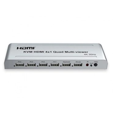 KVM HDMI 4X1 QUAD MULTI-VIEWER