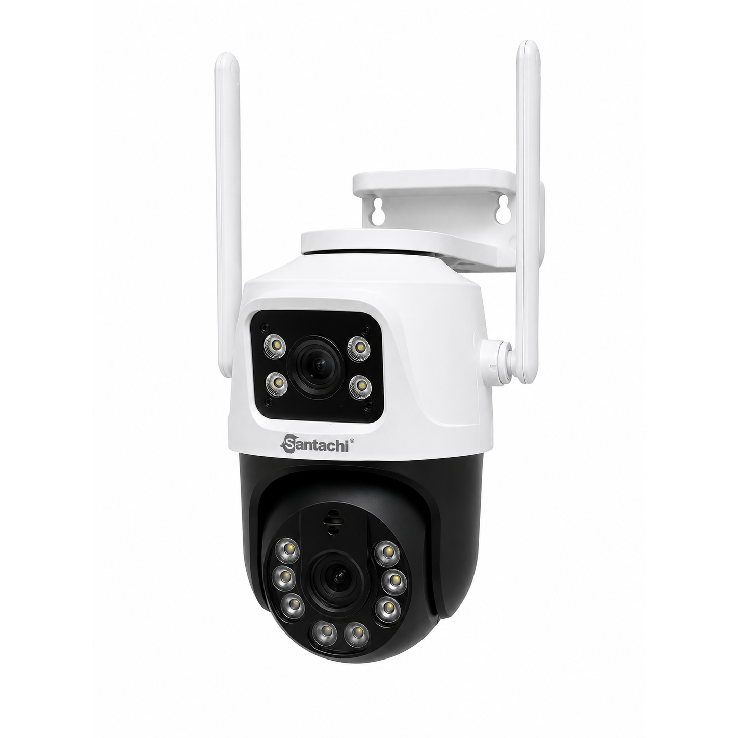 SAN313030DLPT Humanoid Recognition Dual Lens Outdoor WIFI PT Camera (Memory Card Not Included)
